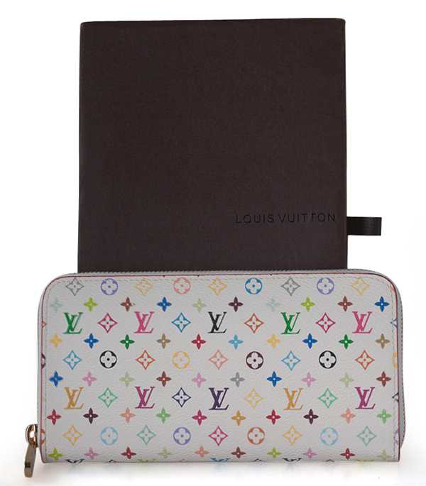 1:1 Copy Louis Vuitton Monogram Multicolore Zippy Wallet P93710 Replica